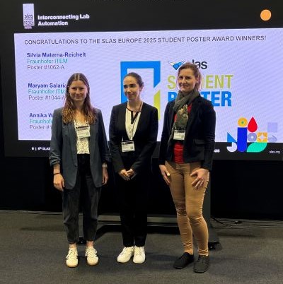 SLAS Europe 2025 Student Poster Award Winners