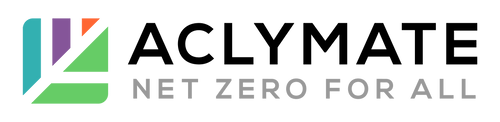 Aclymate Net Zero For All Logo.